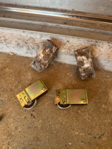 Sliding door repair in Brandon