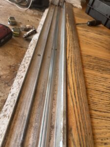 Sliding door track repair in Brandon FL