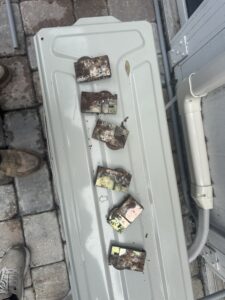 Roller and track repair for a sliding glass door in Tampa