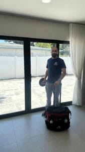 Excellent Sliding Doors technician providing sliding door repair in Tampa.